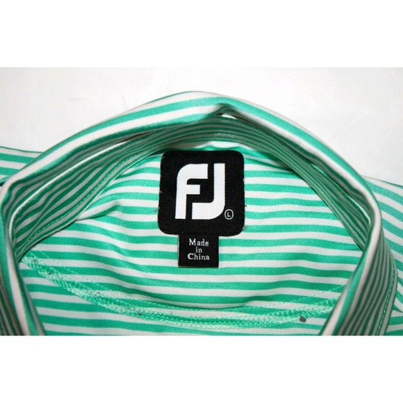 FootJoy Short Sleeve Golf Polo Shirt Size Large - Picture 7 of 7